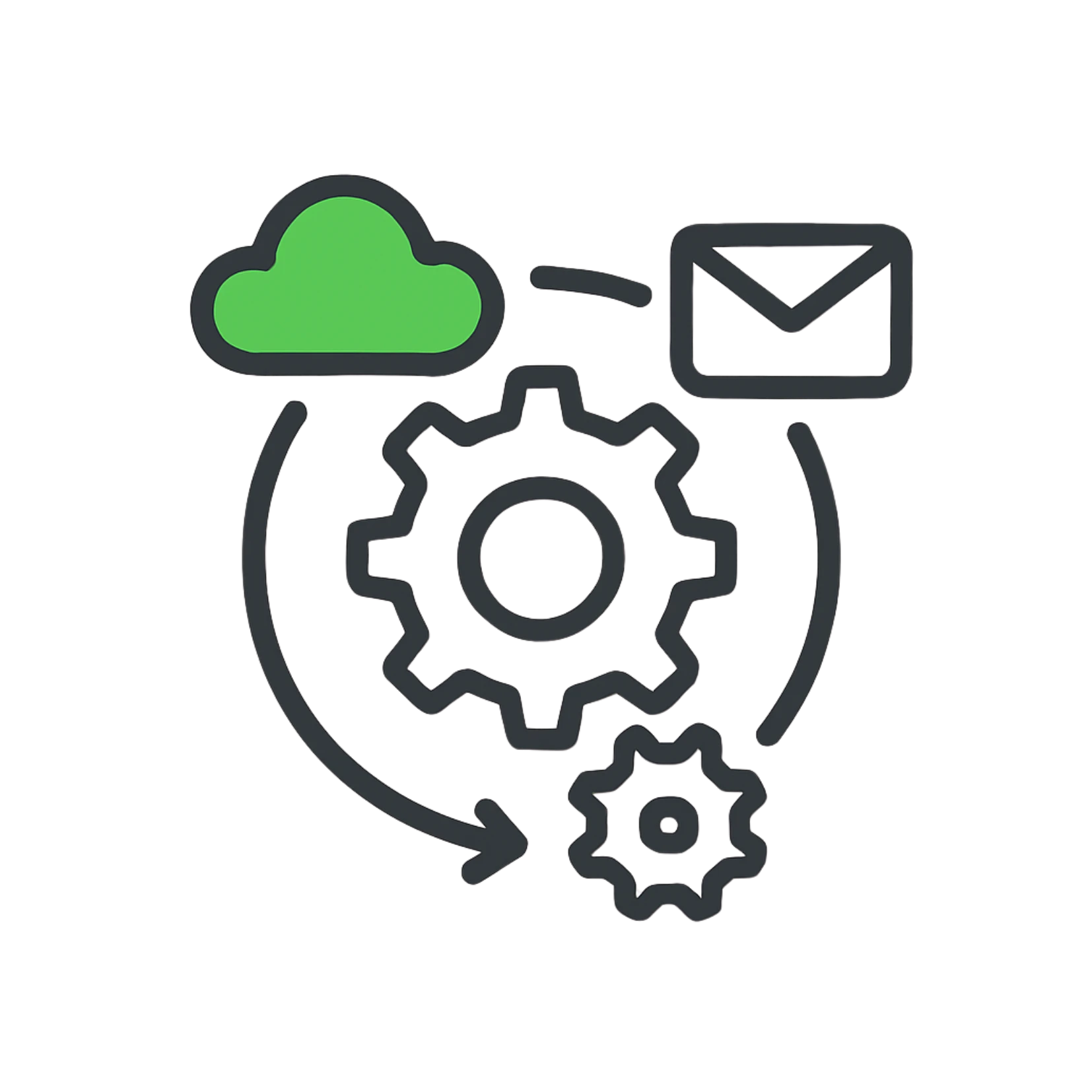 Automatización continua sin interrupciones.